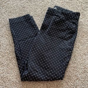 Old Navy Women’s Pixie Polkadot Pants Ankle length